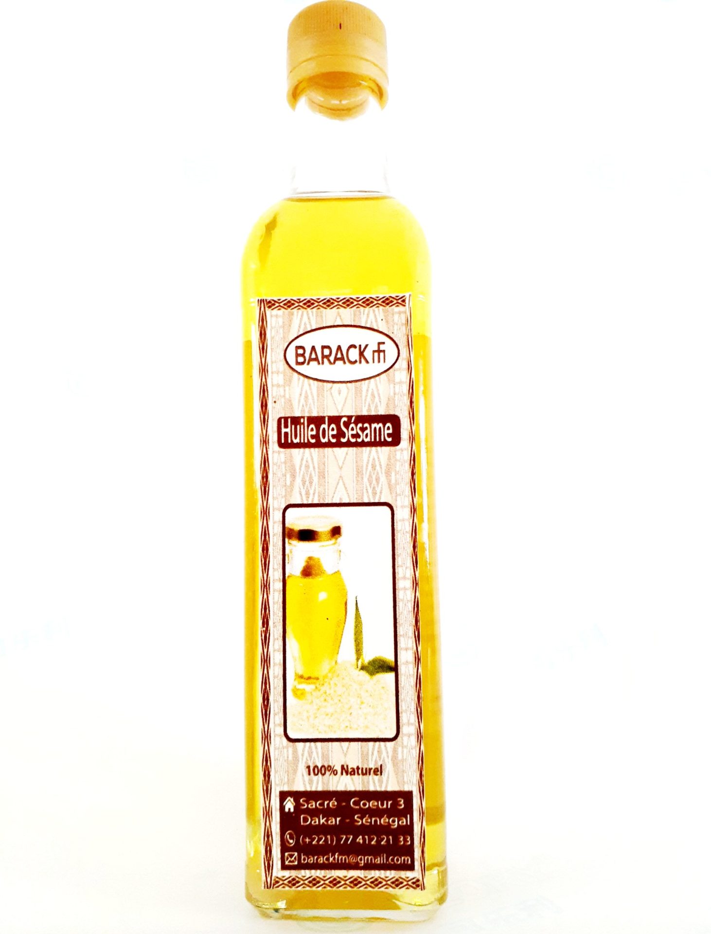 HUILE DE SÉSAME 500 ML eKOMKOM